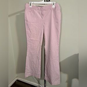 Vintage y2k pink striped trousers